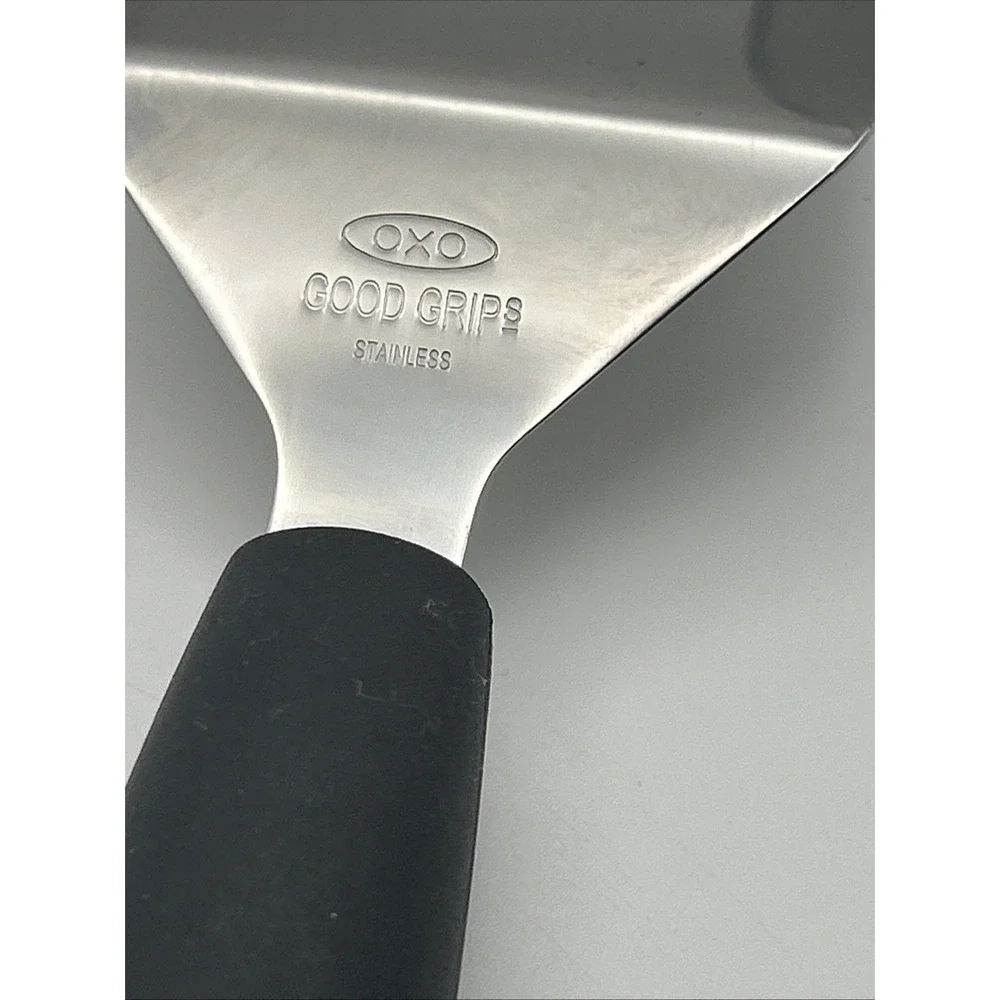 OXO Stainless Steel Pie Server Serrated Cake Slice Dessert Serving Spatula